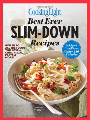 cover image of Cooking Light Best Ever Slim Down Recipes